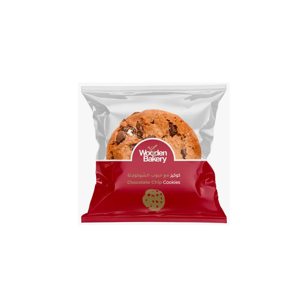 Wooden Bakery Cookies with Chocolate Chips 70 g