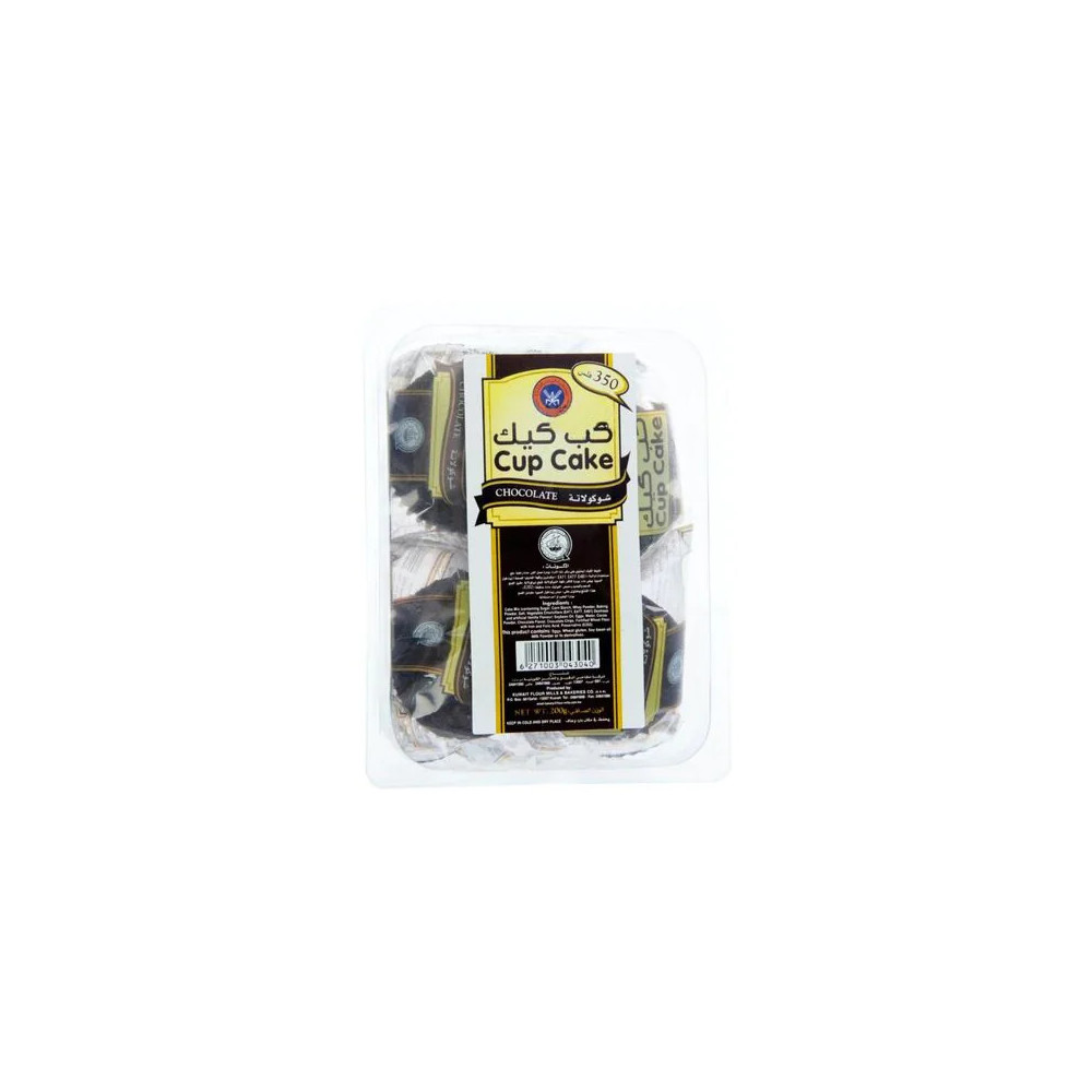 Plastic bag of chocolate cupcakes, 4 pieces, 200 g