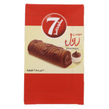 سفن دايز سويس رول بحشوة الكاكاو, 240g