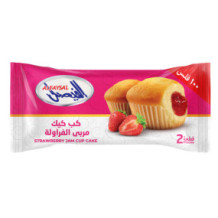 Al Faysal, CUPCAKES STRAWBERRY JAM 60GR 2PC