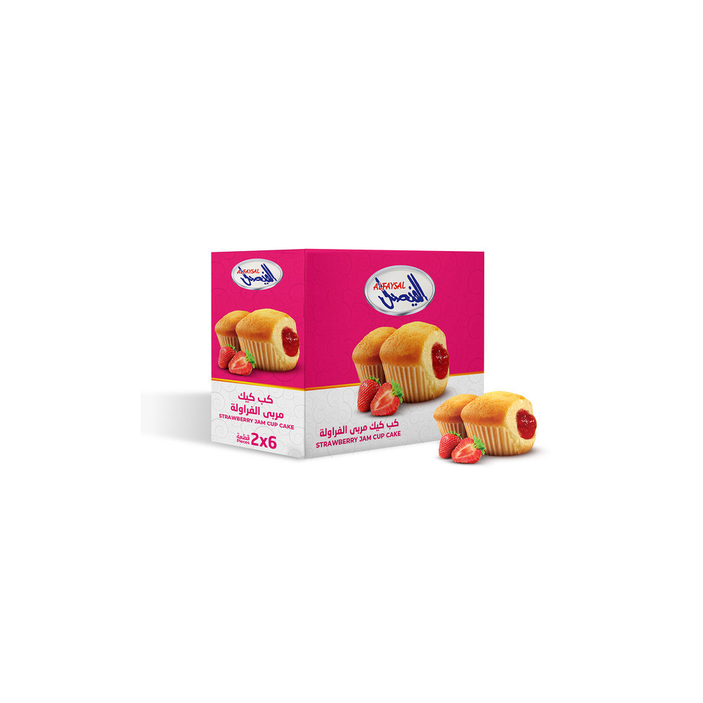 Al Faysal, CUPCAKE STRAWBERRY 360g