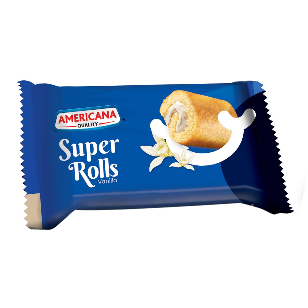 Americana Vanilla Super Roll, 60g
