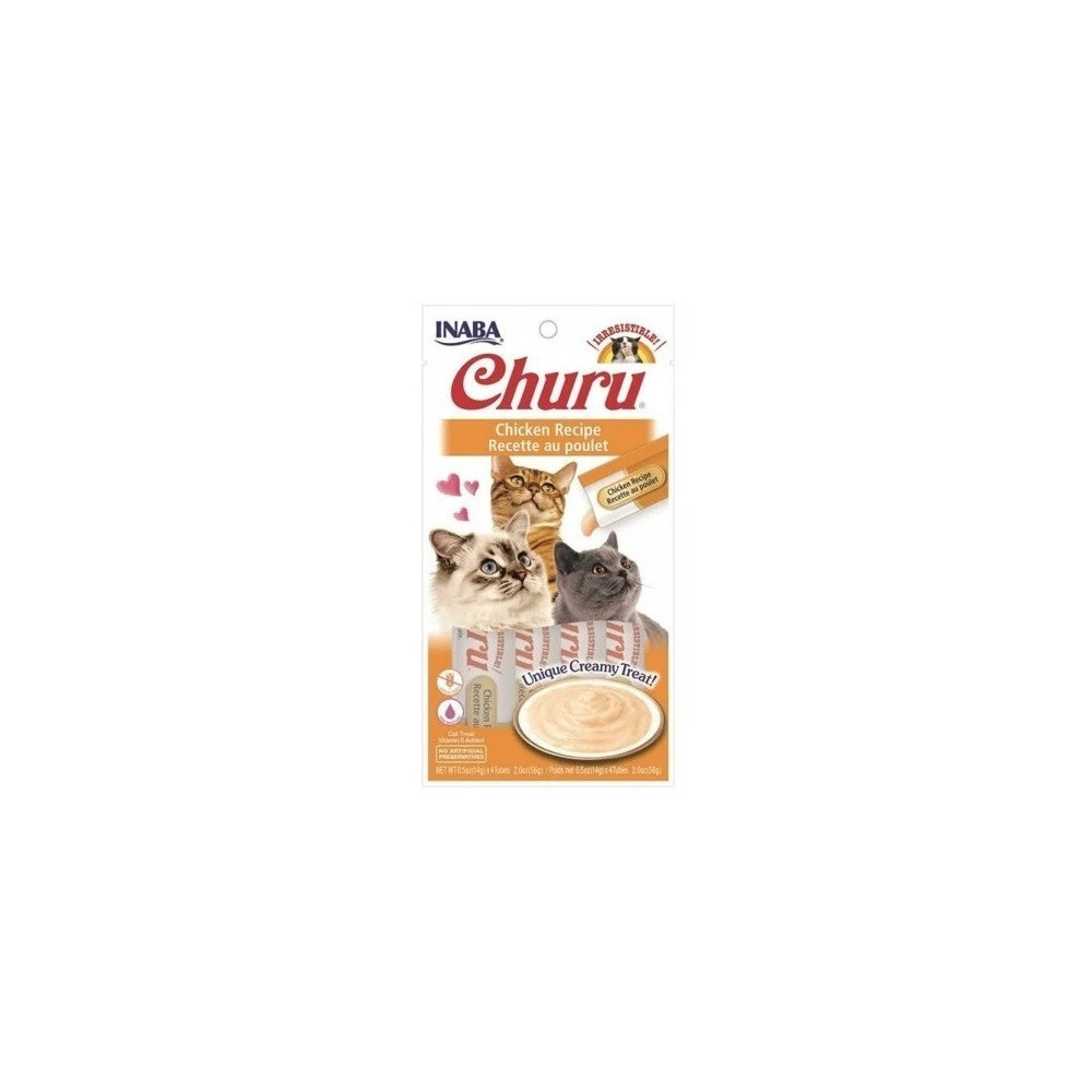 Inaba Tuna Churro Cat Food With Chicken & Added Vitamins 56 g