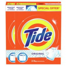 Tide Detergent Hs Tide Orginal 2X2.5Kg