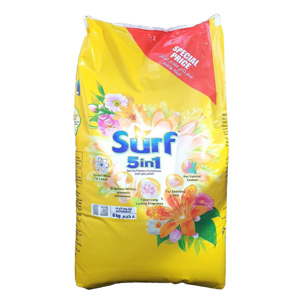 Surf Flower Ls Detergent 8Kg