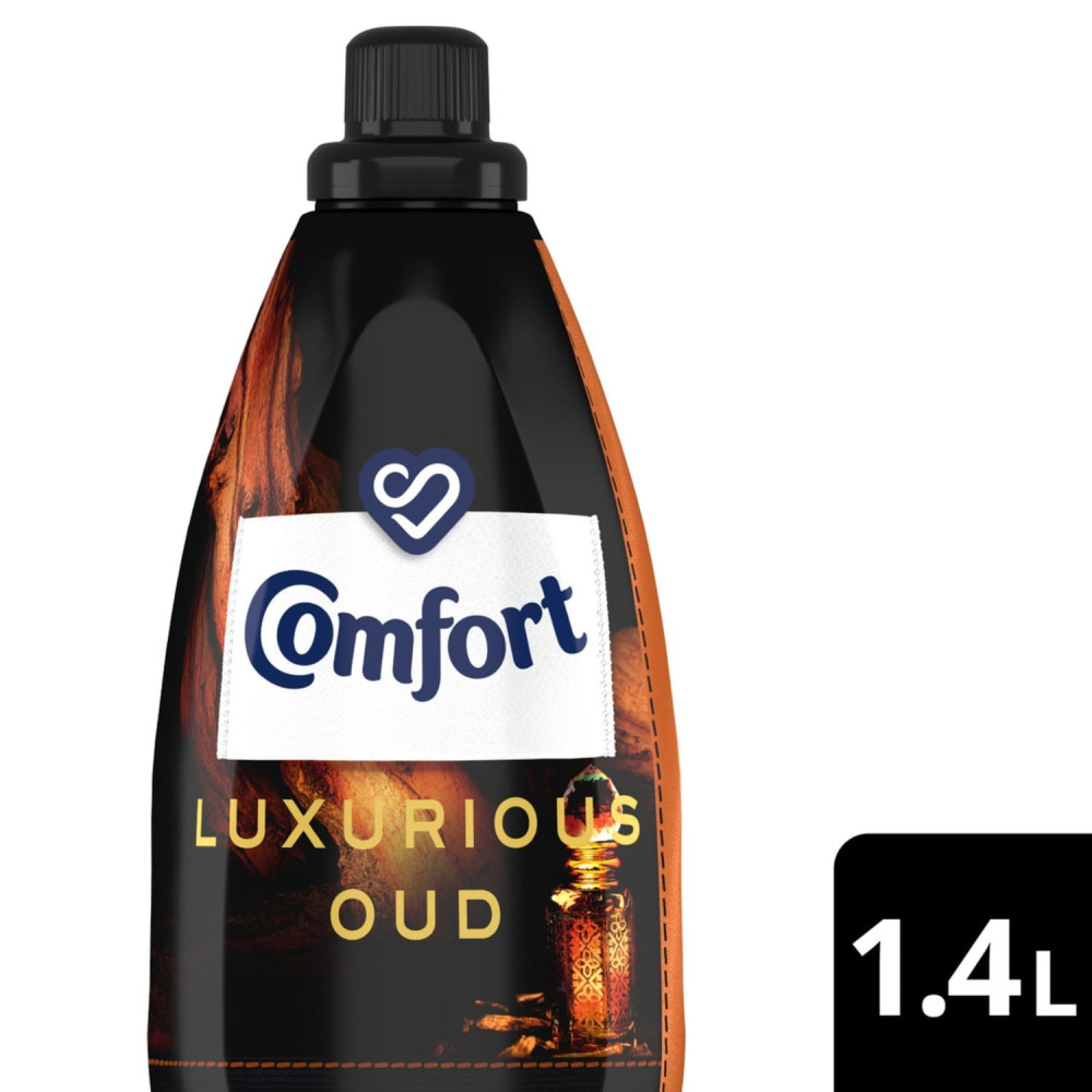 Comfort Concentrate Fabric Softener Luxurious Oud 9x fragrance 1.4 Litres