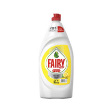 Fairy Plus Lemon Dishwashing Liquid Soap With Alternative Power To Bleach 800 ml