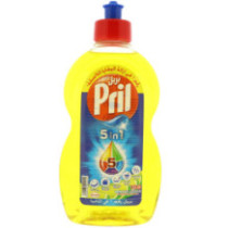 Brill Dishwashing Liquid with Lemon Scent 500 ml