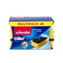 Vileda Glitz sponge, 9 pieces