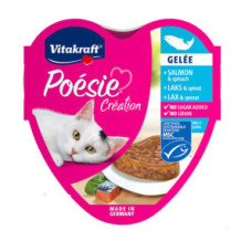 Vita Craft Cat Eat Salmon & Spinach 85g