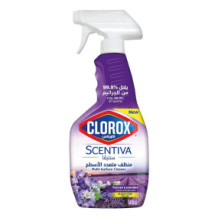 Clorox Centiva Multi-Surface Disinfectant and Cleaner Spray with Tuscan Lavender Scent, Bleach-Free 500 ml