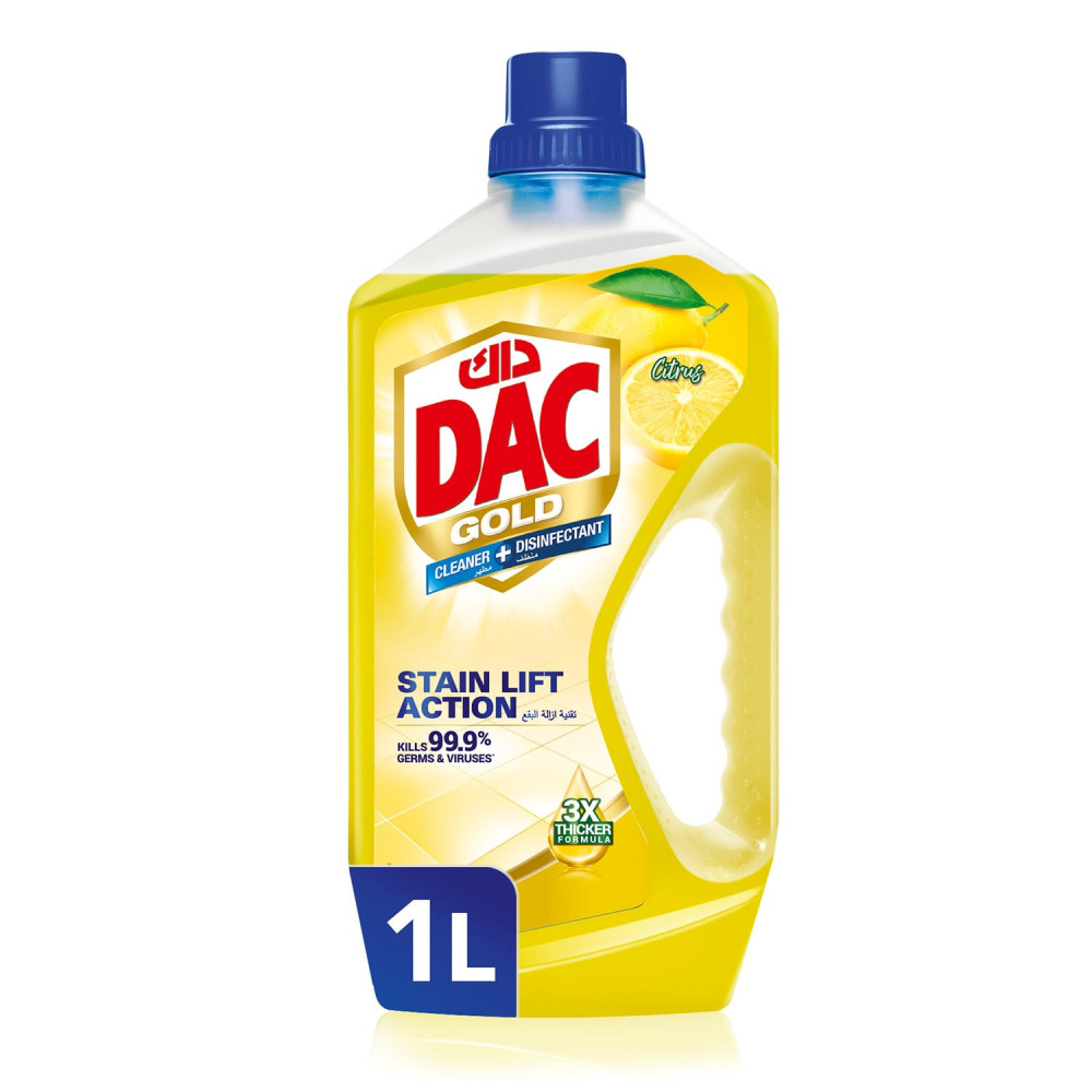 Dak Disinfectant Gold Concentrate with Lemon Scent 1 liter