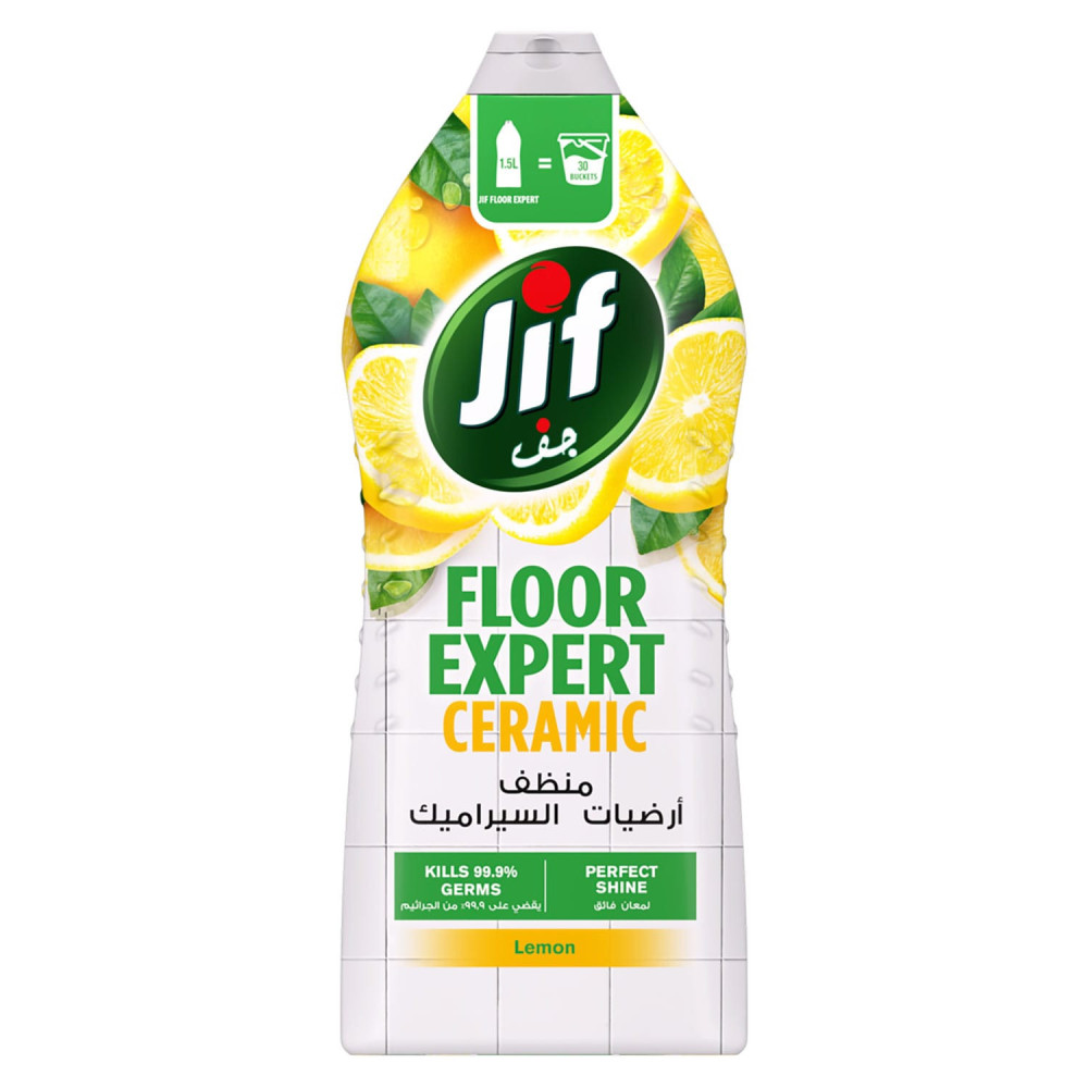 Jif Concentrated Floor Expert Ceramics Lemon Mint & Baking Soda 1.5 Litre