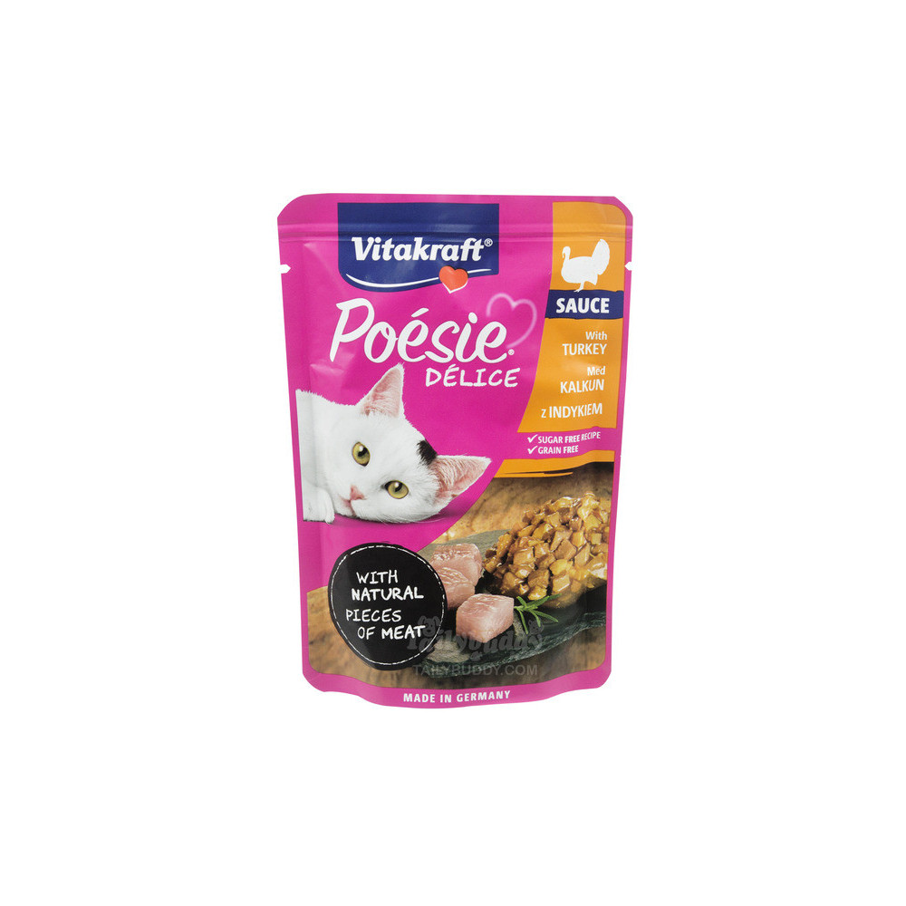 Vita Craft Cat Eat Turkey Bags85 gm